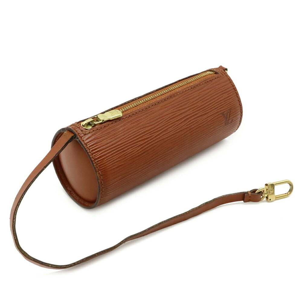 LOUIS VUITTON Brown Leather Shoulder Bag - Picture 10 of 10